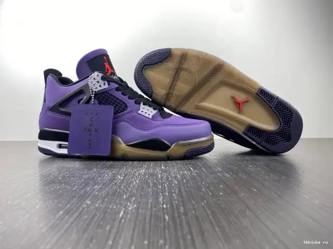 Reps TB Jordan Purple Retro 766296 Scott Family) LN4 and Travis 4 (Friends 0413